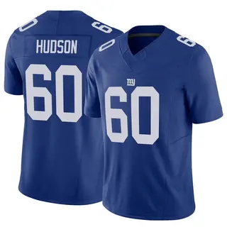 New York Giants Men's Bryan Hudson Limited Vapor F.U.S.E. Jersey - Royal