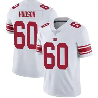 New York Giants Men's Bryan Hudson Limited Vapor Untouchable Jersey - White