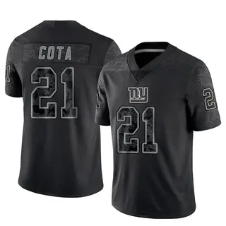 New York Giants Men's Chase Cota Limited Reflective Jersey - Black