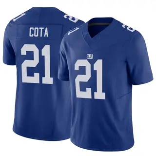 New York Giants Men's Chase Cota Limited Vapor F.U.S.E. Jersey - Royal