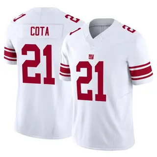 New York Giants Men's Chase Cota Limited Vapor F.U.S.E. Jersey - White