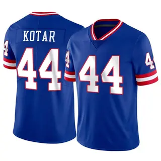 New York Giants Men's Doug Kotar Limited Classic Vapor Jersey