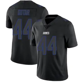 New York Giants Men's Doug Kotar Limited Jersey - Black Impact