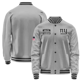 New York Giants Men's Salute to Service Performance Jacket - Gray