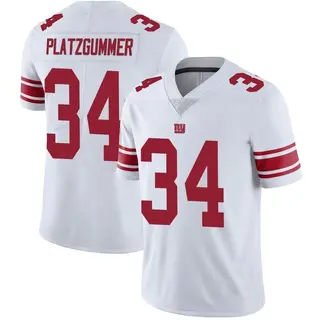 New York Giants Men's Sandro Platzgummer Limited Vapor Untouchable Jersey - White