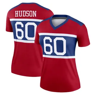 New York Giants Women's Bryan Hudson Legend Century Alternate Jersey - Red