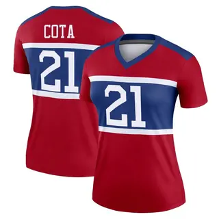 New York Giants Women's Chase Cota Legend Century Alternate Jersey - Red