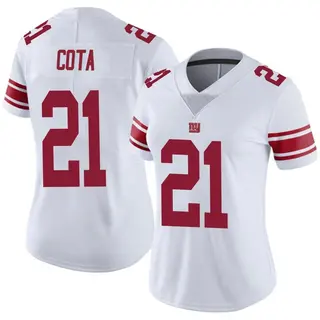 New York Giants Women's Chase Cota Limited Vapor Untouchable Jersey - White