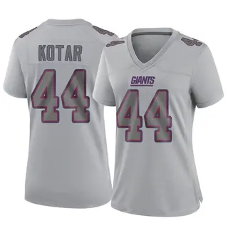 New York Giants Women's Doug Kotar Game Atmosphere Fashion Jersey - Gray