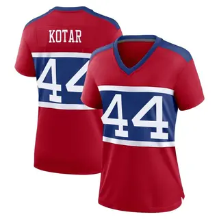 New York Giants Women's Doug Kotar Game Century Alternate Jersey - Red