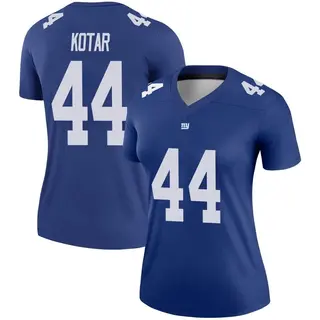 New York Giants Women's Doug Kotar Legend Jersey - Royal