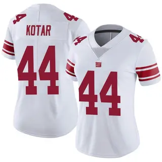 New York Giants Women's Doug Kotar Limited Vapor Untouchable Jersey - White