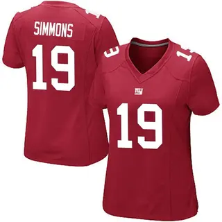 New York Giants Women's Isaiah Simmons Game Alternate Jersey - Red