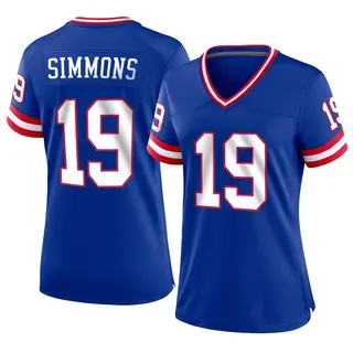 New York Giants Women's Isaiah Simmons Game Classic Jersey - Royal