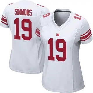 New York Giants Women's Isaiah Simmons Game Jersey - White