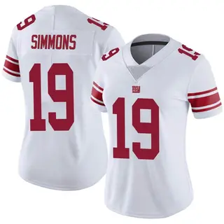 New York Giants Women's Isaiah Simmons Limited Vapor Untouchable Jersey - White