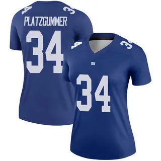 New York Giants Women's Sandro Platzgummer Legend Jersey - Royal