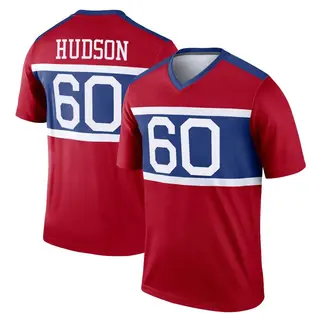 New York Giants Youth Bryan Hudson Legend Century Alternate Jersey - Red