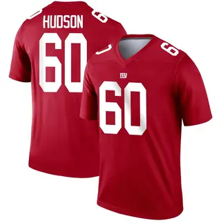 New York Giants Youth Bryan Hudson Legend Inverted Jersey - Red