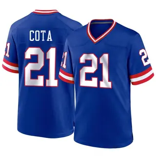 New York Giants Youth Chase Cota Game Classic Jersey - Royal