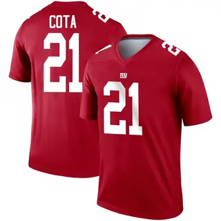 New York Giants Youth Chase Cota Legend Inverted Jersey - Red