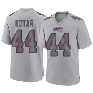 New York Giants Youth Doug Kotar Game Atmosphere Fashion Jersey - Gray