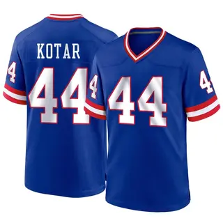 New York Giants Youth Doug Kotar Game Classic Jersey - Royal