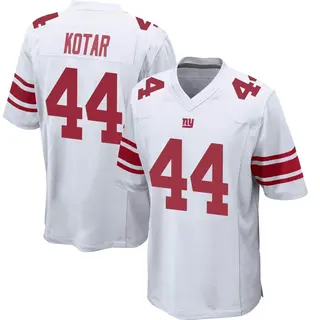 New York Giants Youth Doug Kotar Game Jersey - White