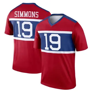 New York Giants Youth Isaiah Simmons Legend Century Alternate Jersey - Red