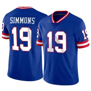 New York Giants Youth Isaiah Simmons Limited Classic Vapor Jersey