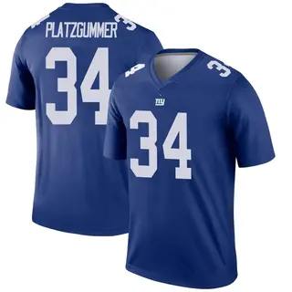 New York Giants Youth Sandro Platzgummer Legend Jersey - Royal